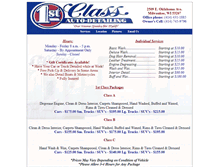 Tablet Screenshot of firstclassdetail.com
